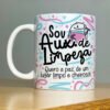Canecas Flork Profissões Auxiliar de Limpeza