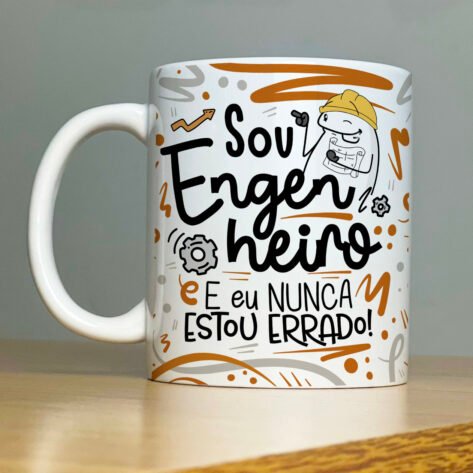 Canecas Flork Profissões Engenheiro