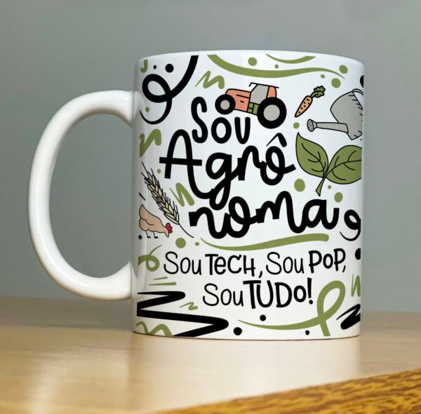 Canecas Flork Profissões Agrônoma