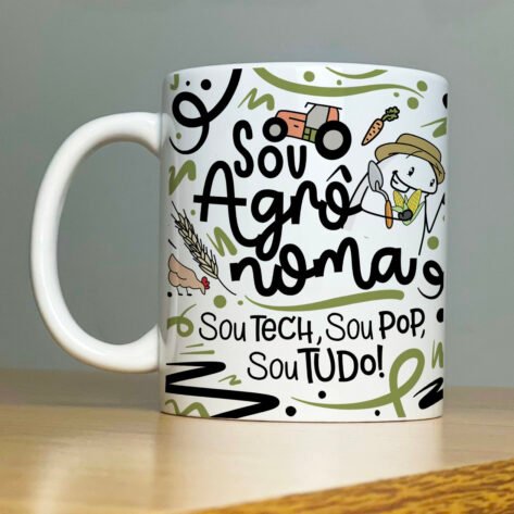 Canecas Flork Profissões Agrônoma