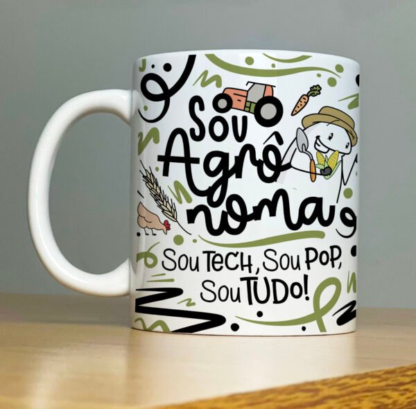 Canecas Flork Profissões Agrônoma