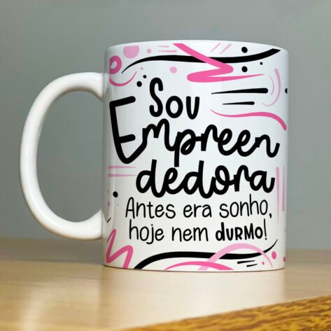Canecas Flork Profissões Empreendedor