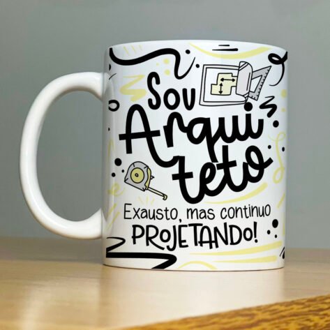 Canecas Flork Profissões Arquiteto