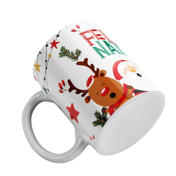 Caneca Personalizada de Natal Divertido Desenhos Natalinos - Image 2