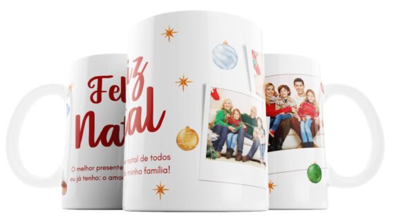 Caneca Personalizada de Natal