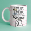 Caneca Flork Amigas (Se você ficar feliz)