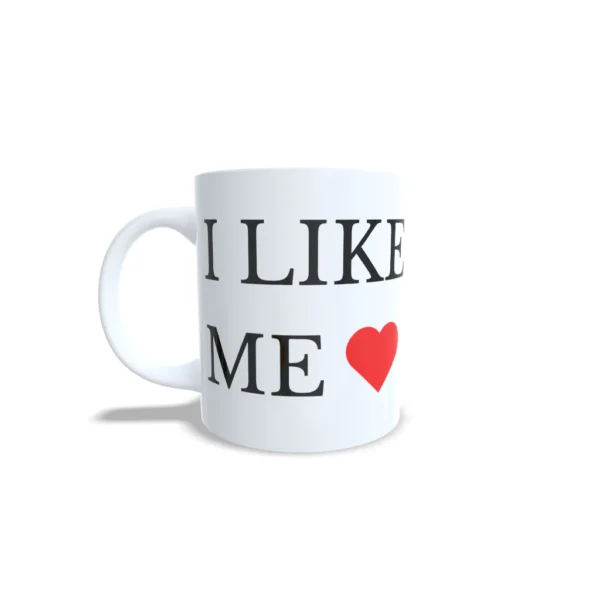 Caneca de Porcelana 'I Like Me" Motivacional - Image 3