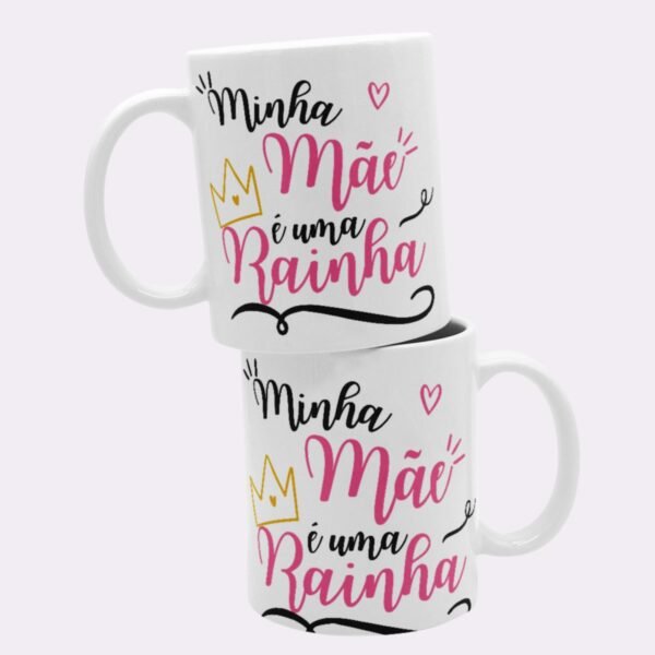 Kit Dia das Mães – Almofada, Almochaveiro e Caneca com Estampas Fixas - Image 2