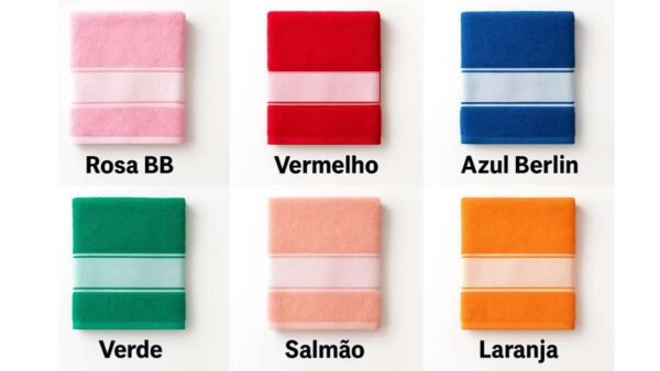 Kit de Toalhas Lavabo Plus Evangélicas Personalizadas Floral com Nome - Image 3