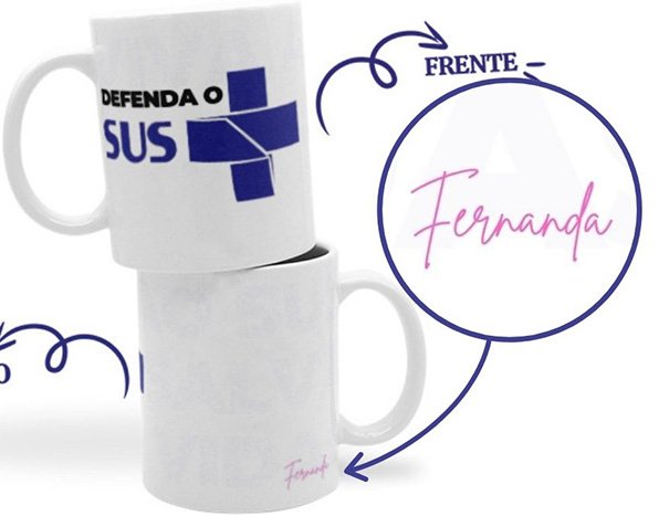caneca defenda o sus